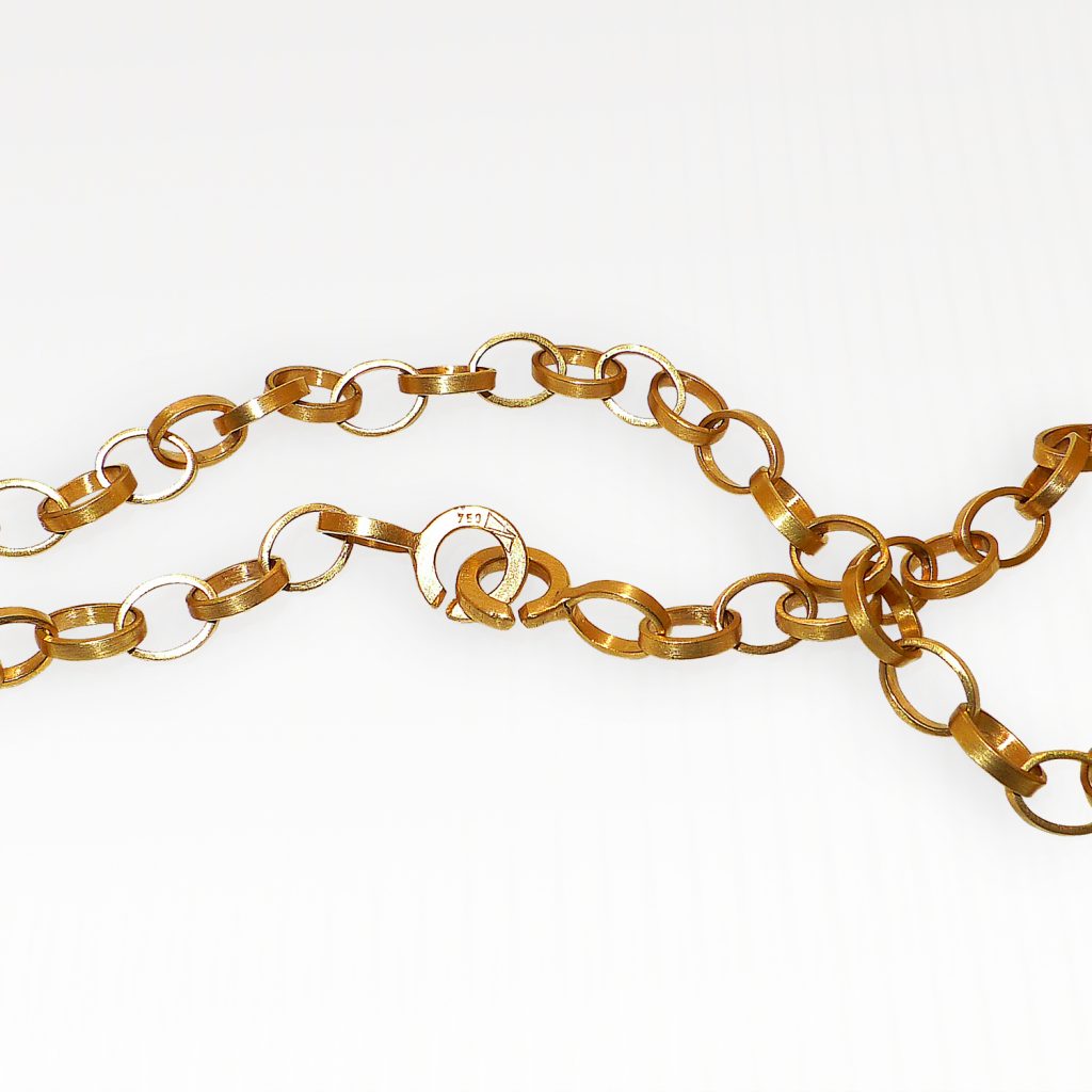 Gliederkette-Rotgold-750 Gliederkette Rotgold 750 Web